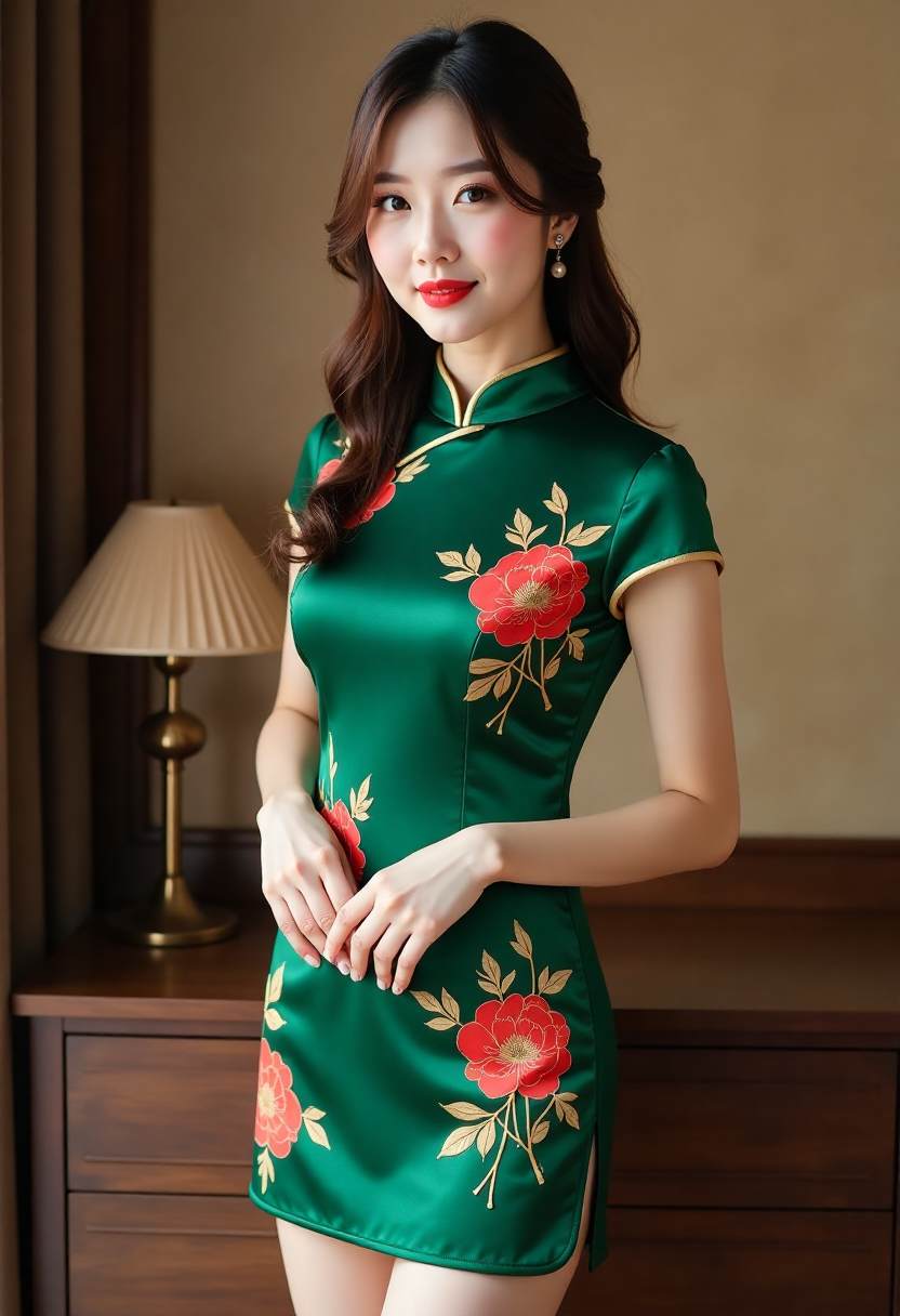 卫生院后门，夜班护士站在路灯下